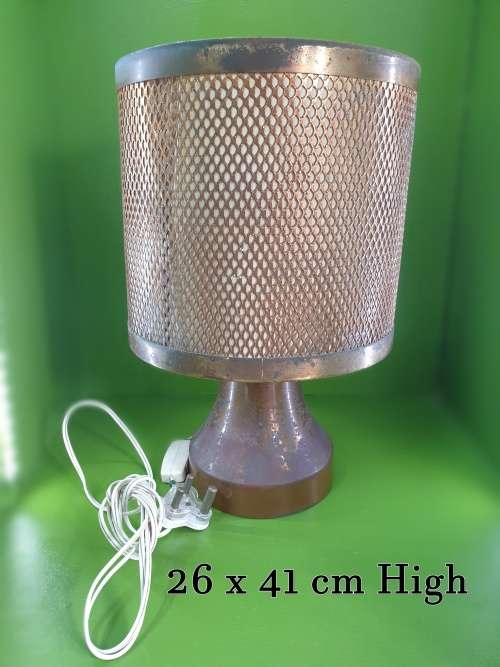 Vintage Copper Plated Lamp
