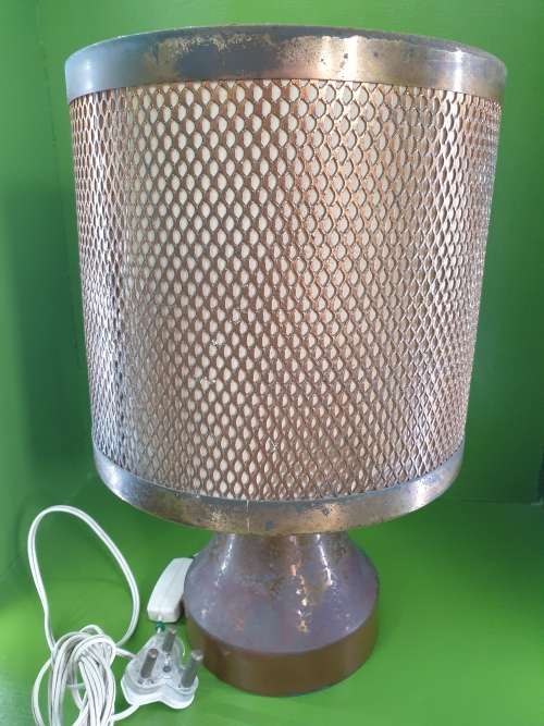 Vintage Copper Plated Lamp