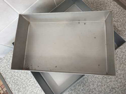 Two Large Cake Pans