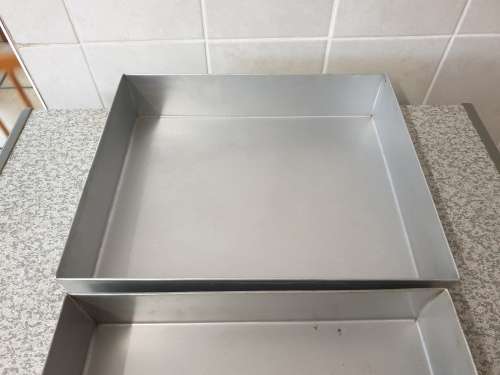 Two Large Cake Pans