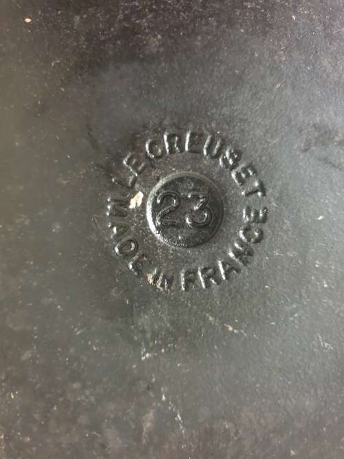 LE CRUESET Blue Pan 23