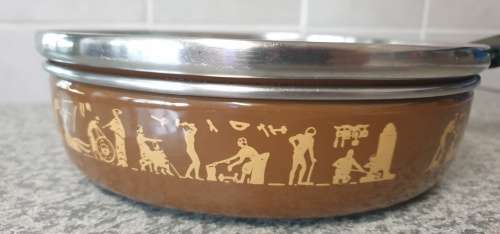 Retro Enamel Pan made in Italy