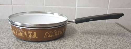 Retro Enamel Pan made in Italy