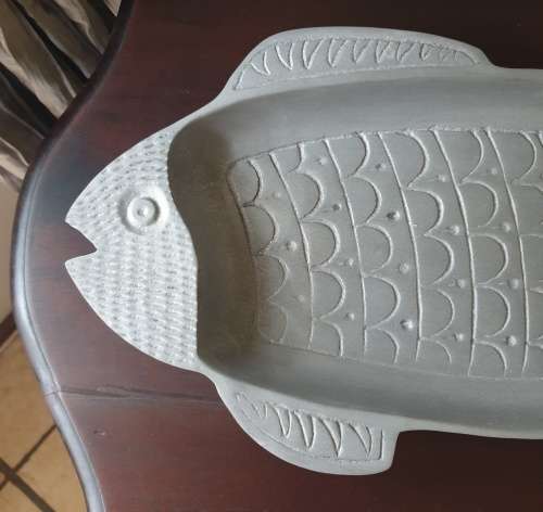 Large Pewter Fish Bowl