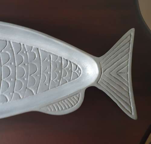 Large Pewter Fish Bowl