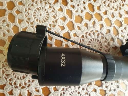 Slavia 630 model 77 air rifle with free scope . PERFECT WORKING ORDER .