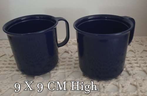 Two Tupperware Mugs