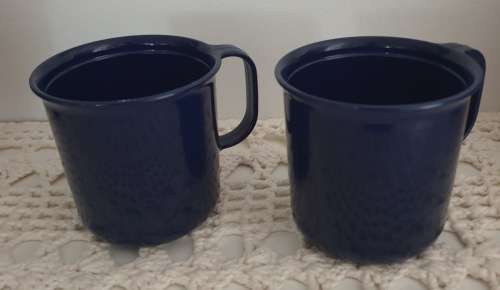 Two Tupperware Mugs