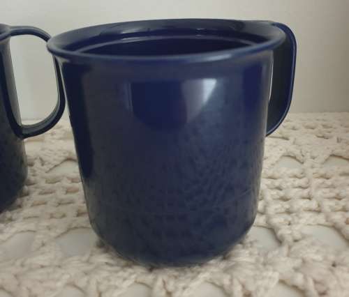 Two Tupperware Mugs