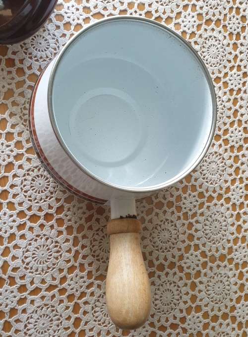 Vintage Enamel Pot