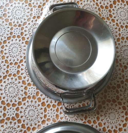 Large Stainless Steel Soup Tureen