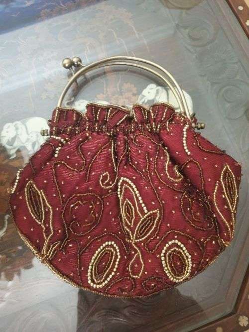 Evening Top and Small Clutch Bag