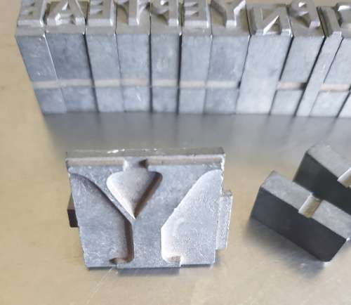 Typographic Printing Letters