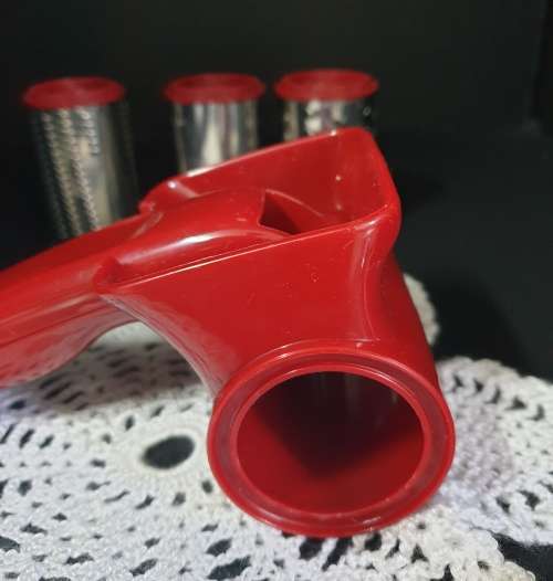 KitchenAid Empire Red Rotary Cheese Grater Interchangeable Barrels