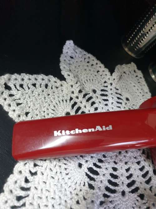 KitchenAid Empire Red Rotary Cheese Grater Interchangeable Barrels