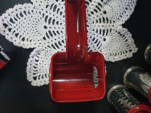 KitchenAid Empire Red Rotary Cheese Grater Interchangeable Barrels