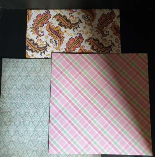Scrapbook paper purchased in the USA (NEW)   3.5 KG