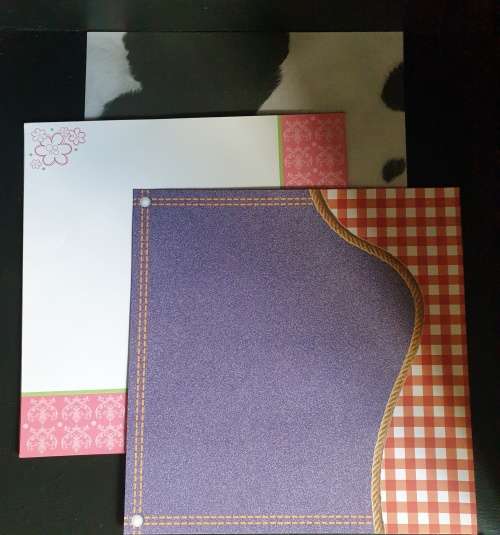 Scrapbook paper purchased in the USA (NEW)   3.5 KG
