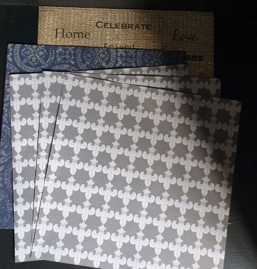 Scrapbook paper purchased in the USA (NEW)   3.5 KG
