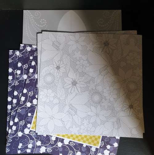 Scrapbook paper purchased in the USA (NEW)   3.5 KG