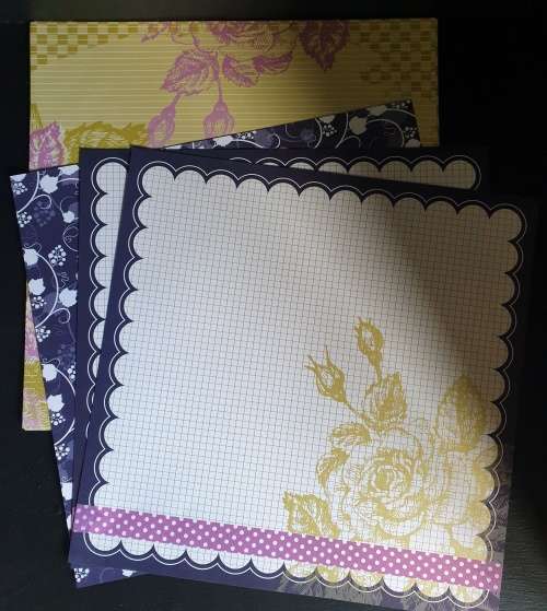 Scrapbook paper purchased in the USA (NEW)   3.5 KG