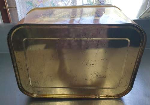 Vintage Large Biscuit Tin
