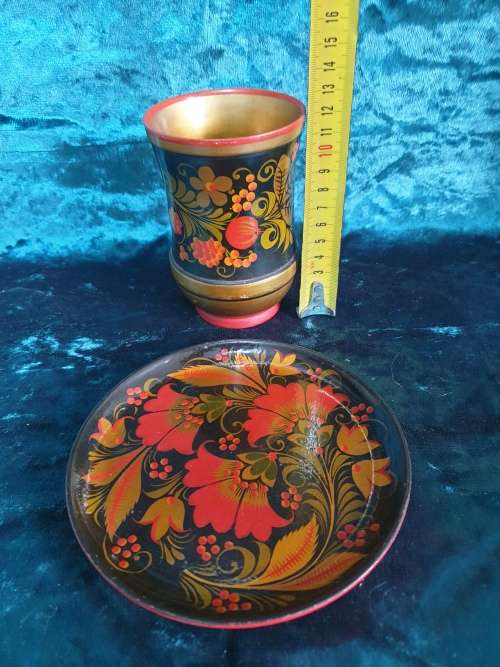 Khokhloma Items  for Your Collection Made in the USSR