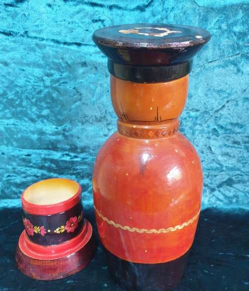 Vintage Khokhloma Items  for Your Collection Made in the USSR