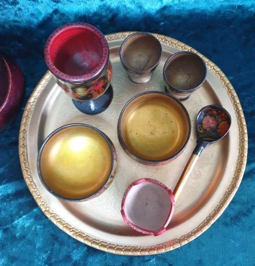 Vintage Khokhloma Items  for Your Collection Made in the USSR