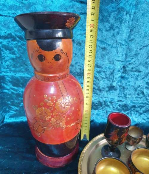 Vintage Khokhloma Items  for Your Collection Made in the USSR