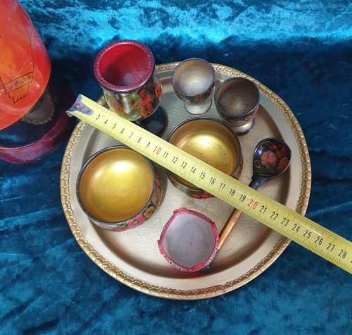 Vintage Khokhloma Items  for Your Collection Made in the USSR