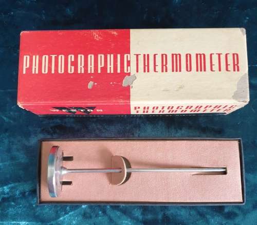 Vintage WESTON Photographic Thermometer - Original Packaging