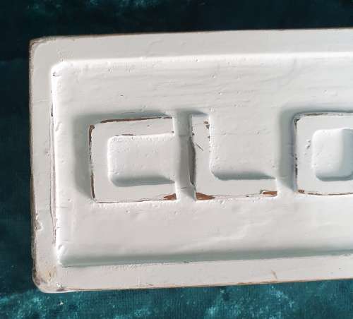 Wooden Vintage Open Closed Sign