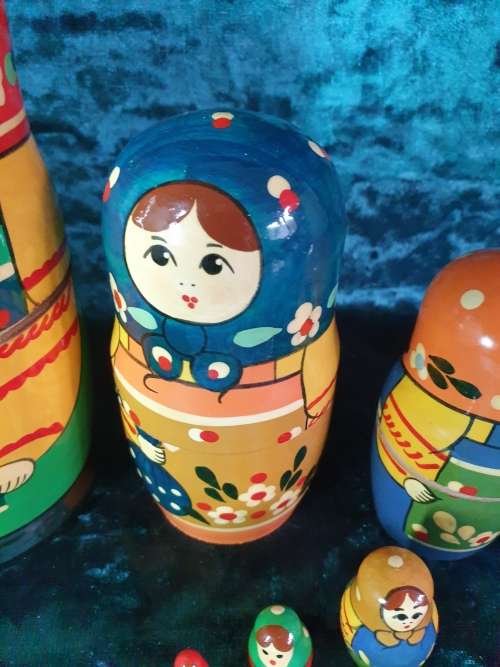 VINTAGE BABOESJKA RUSSIAN DOLLS