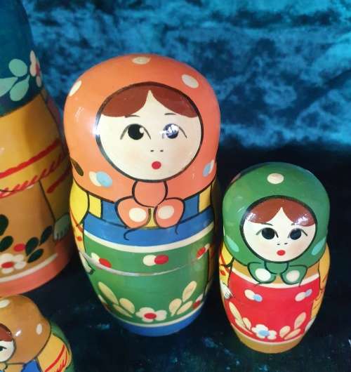 VINTAGE BABOESJKA RUSSIAN DOLLS