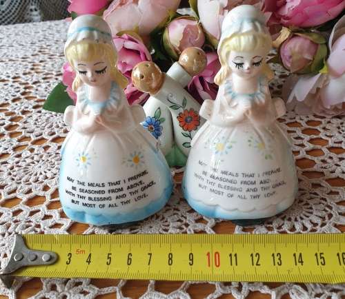 3 VINTAGE SALT SHAKERS