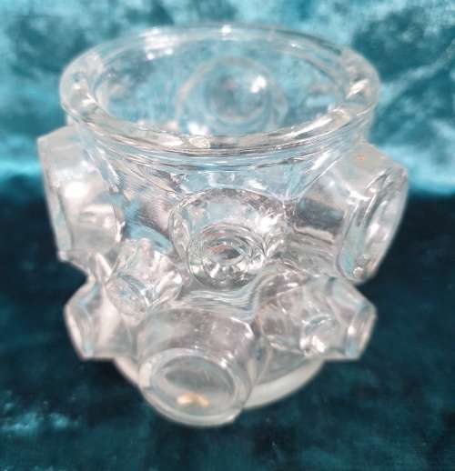 Retro Bubble Glass Candle Holder