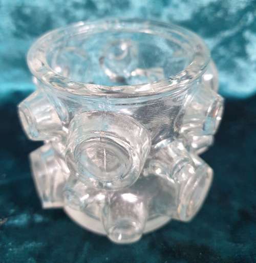 Retro Bubble Glass Candle Holder