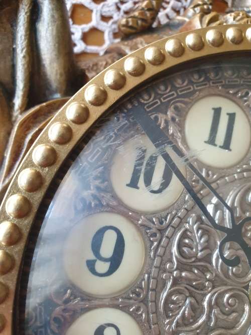 Retro Geisha Clock (perfect working order)