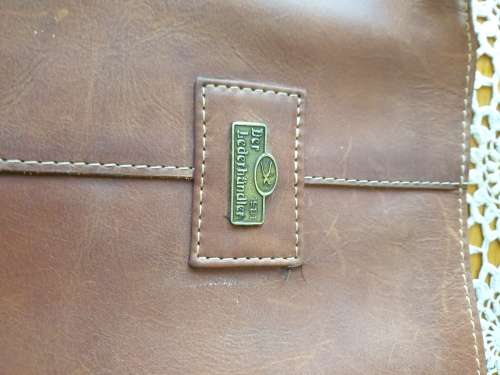 Genuine Leather Hand bag (Tabacco color)