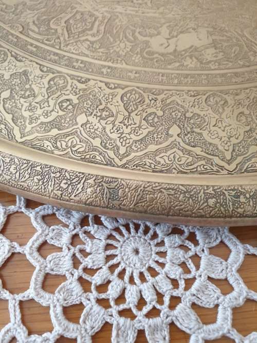 Vintage Brass Tray KINCO England 1930`s