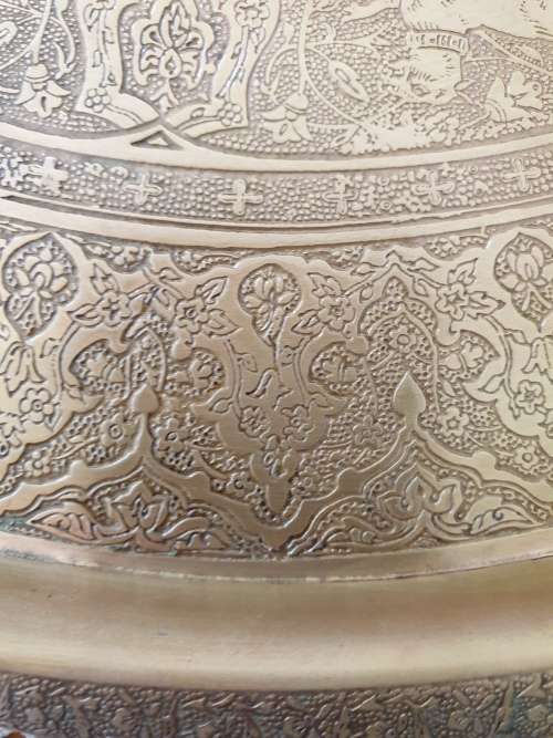 Vintage Brass Tray KINCO England 1930`s