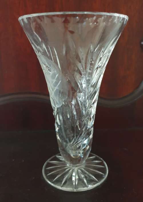 Small Crystal Vase