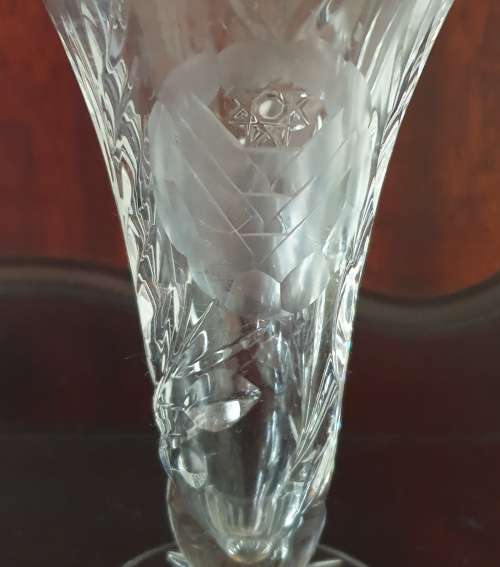 Small Crystal Vase