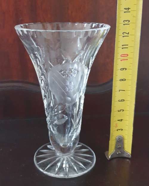 Small Crystal Vase