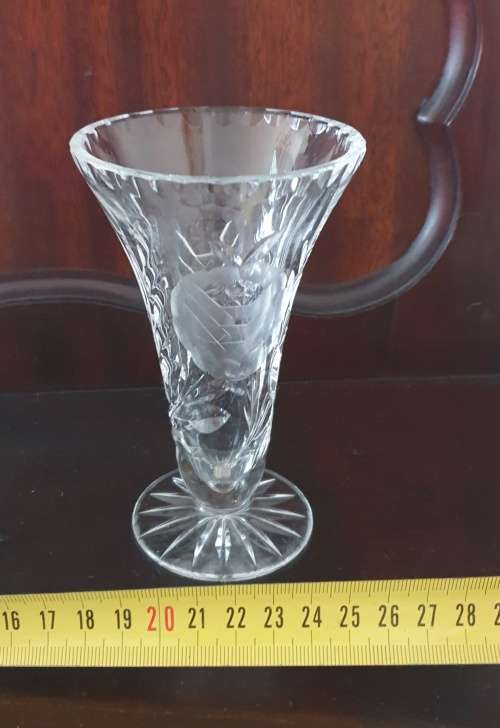 Small Crystal Vase