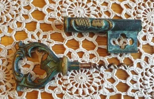 Brass Key Corkscrew for your Collection