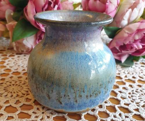 Small Pottery Vase from the 1980`s