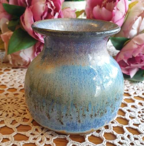 Small Pottery Vase from the 1980`s