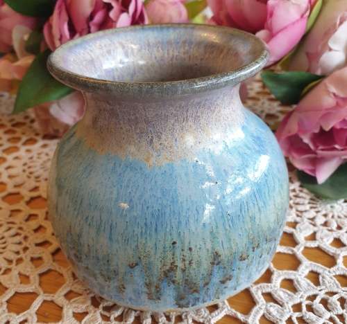 Small Pottery Vase from the 1980`s